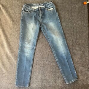Vintage‎ Denim Black Slim Fit Jeans Mens W34 L32 Casual Everyday Streetwear
